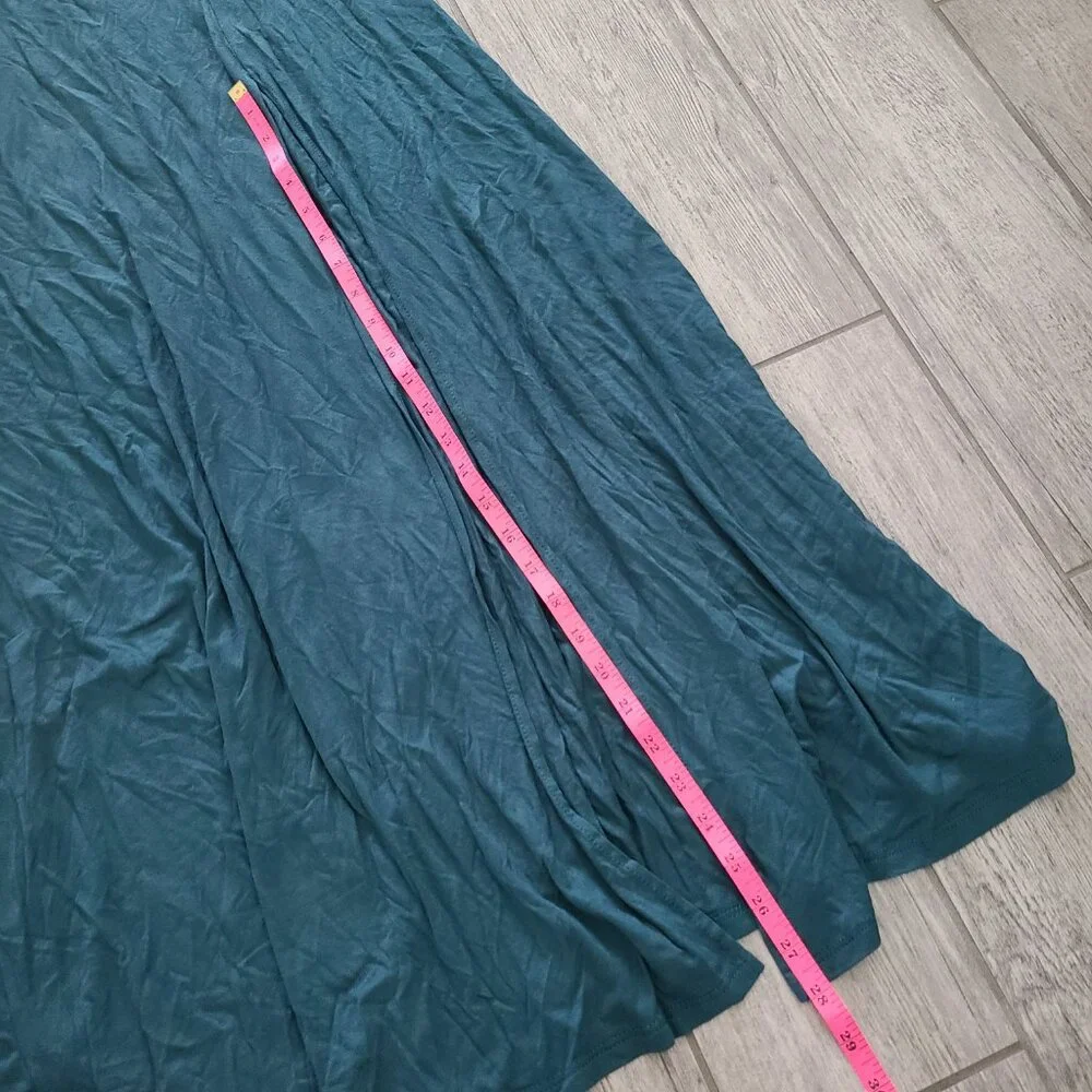 Lulus Maxi Dress Green Long Sleeve Women's Size Small NWT - Picture 8 of 13